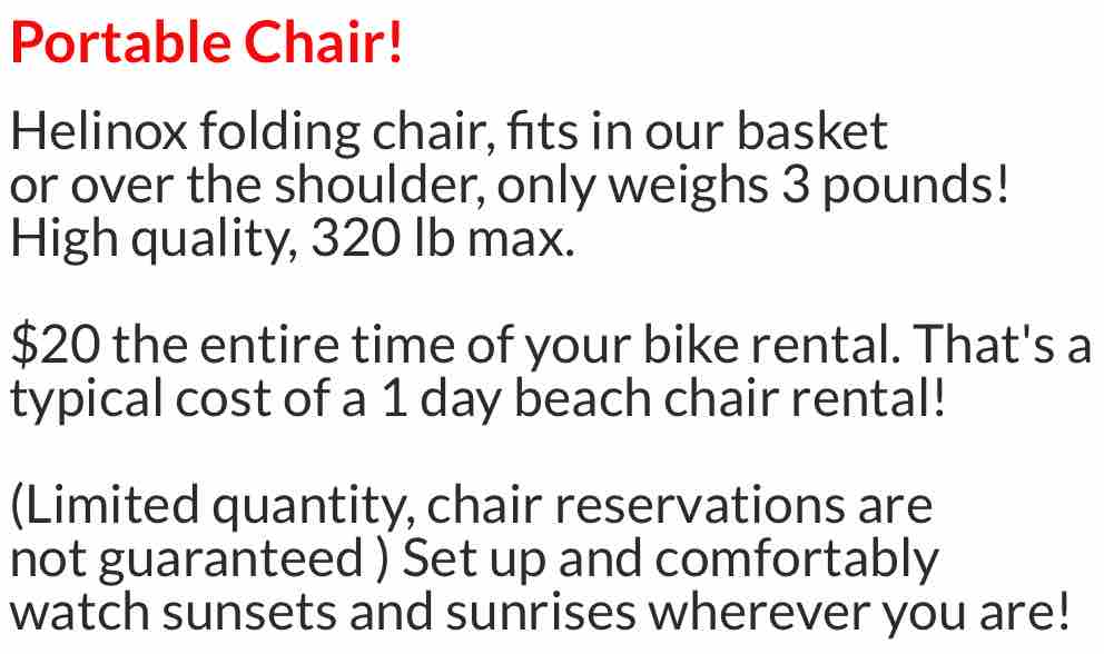 chair info